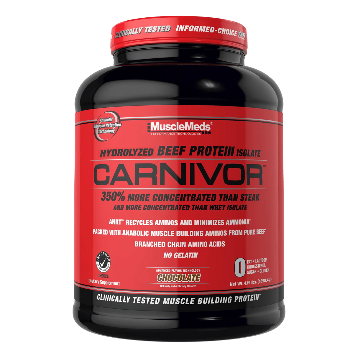 MuscleMeds - Carnivor Protéines de bœuf 100 % - 1,8 kg 