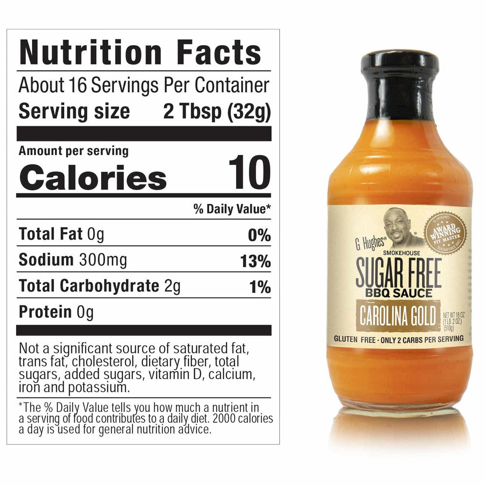 G Hughes Sugar Free BBQ Sauce 490g
