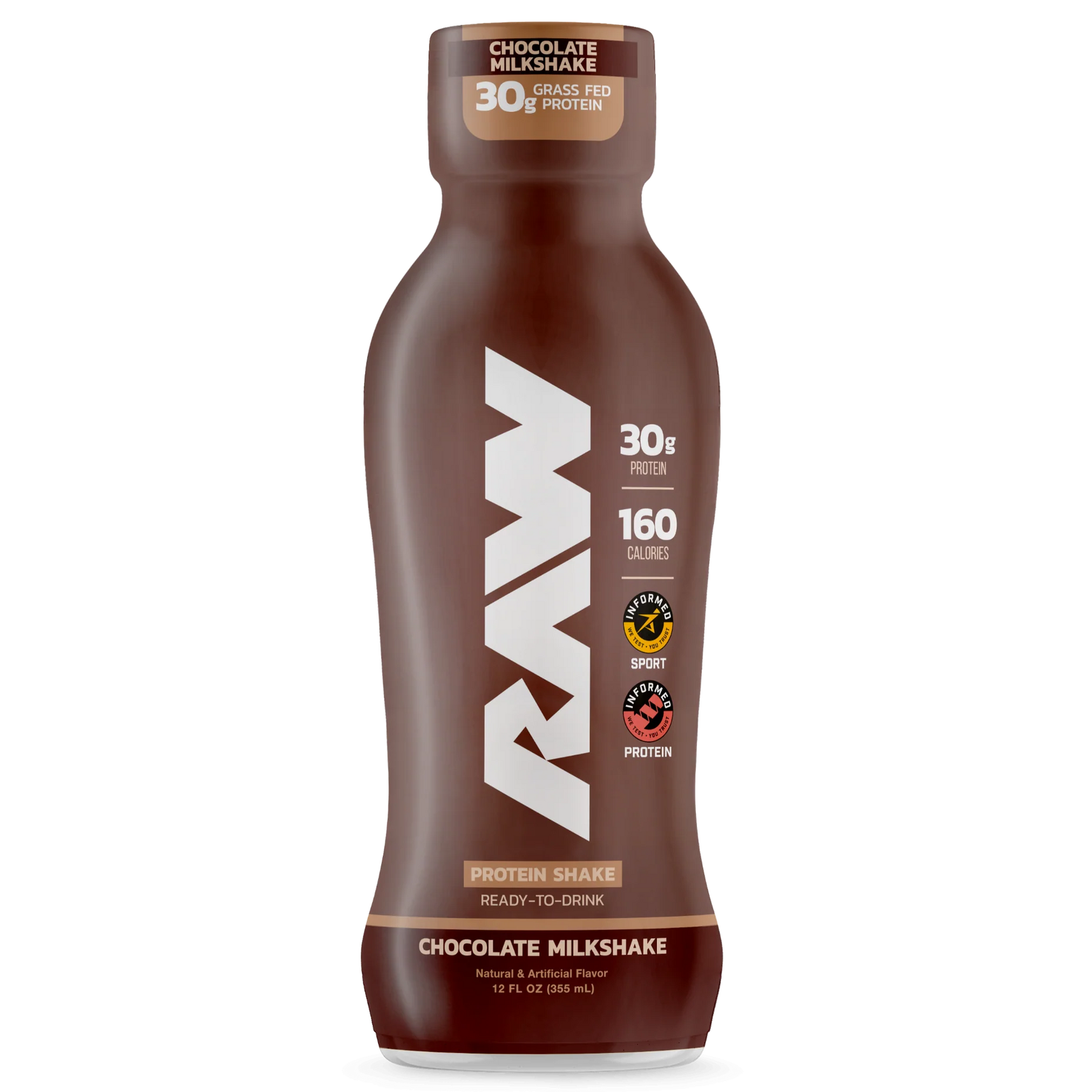 Raw Nutrition - CBum Raw Grass Fed Isolate Protein Shake - 355ml