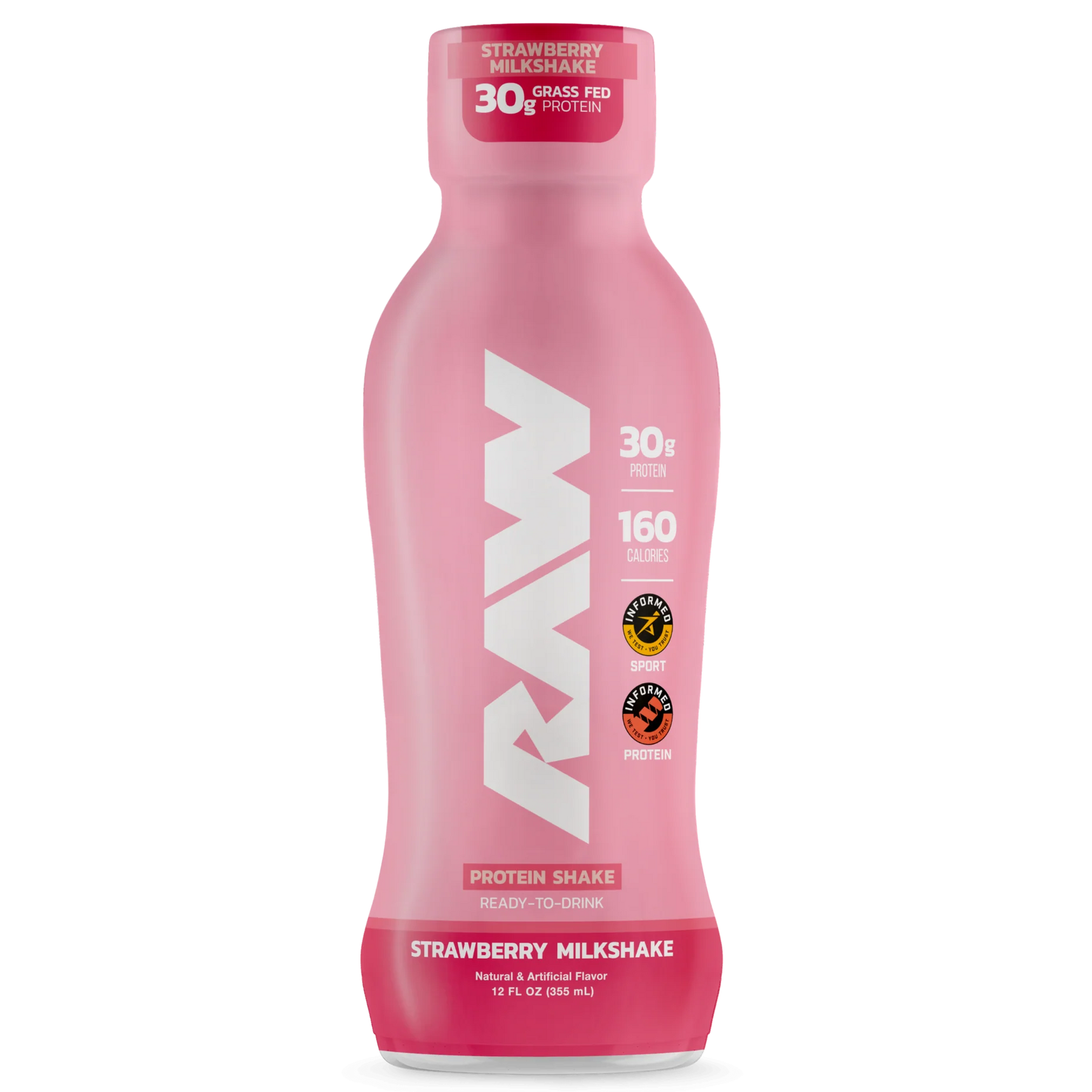 Raw Nutrition - CBum Raw Grass Fed Isolate Protein Shake - 355ml