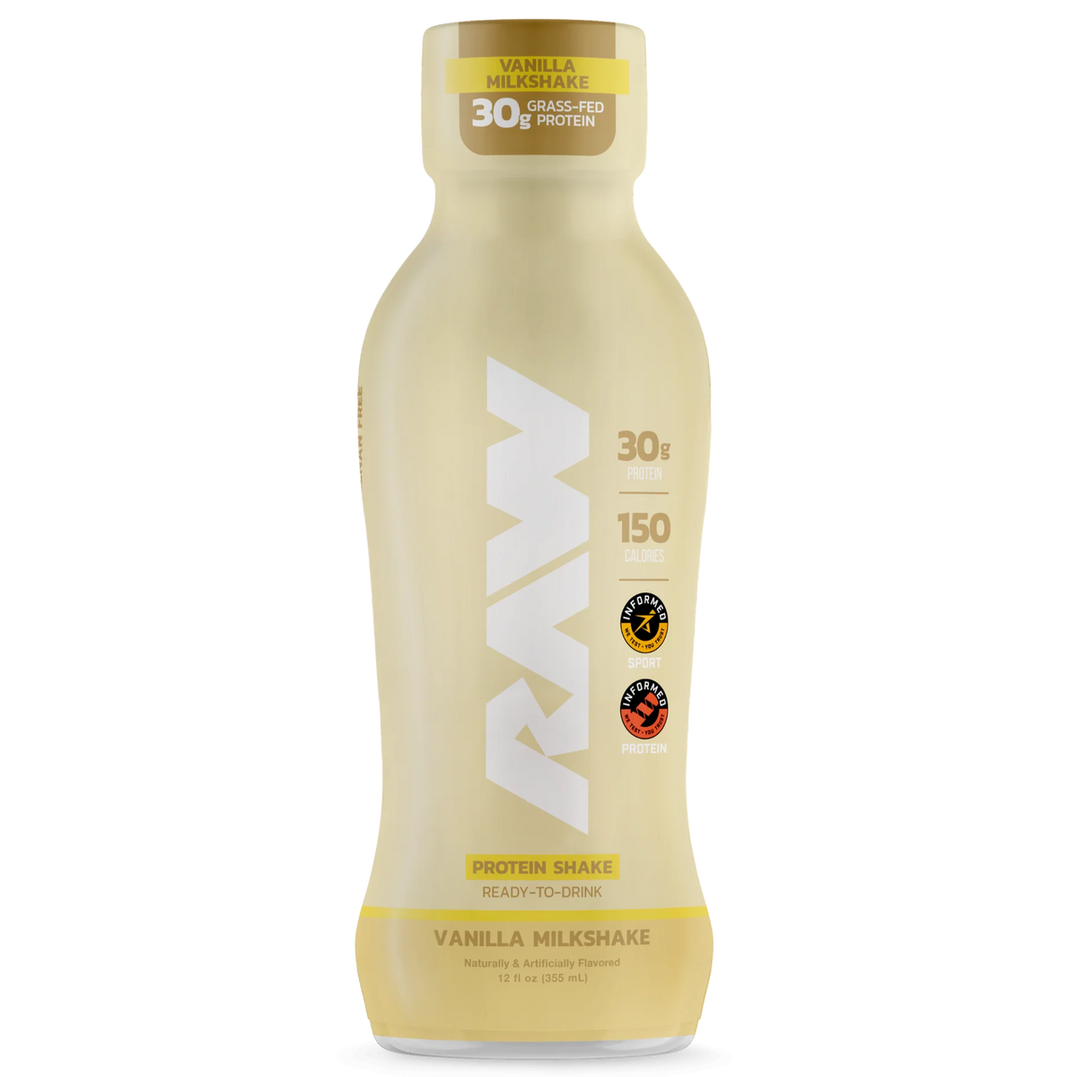 Raw Nutrition - CBum Raw Grass Fed Isolate Protein Shake - 355ml