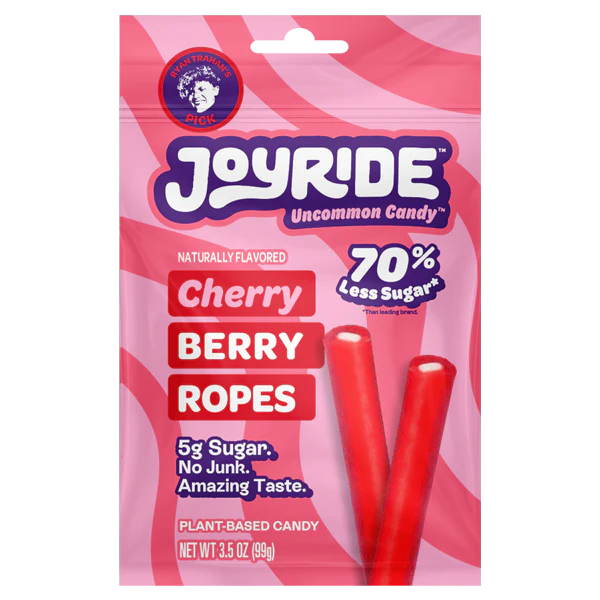 Joyride - Low Sugar Cherry Berry Ropes - 3.5oz