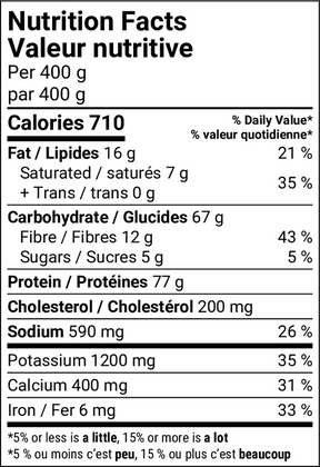 Hulk Meal - Chicken Alfredo - 400g