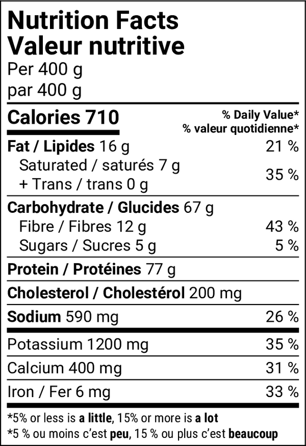 Hulk Meal - Chicken Alfredo - 400g