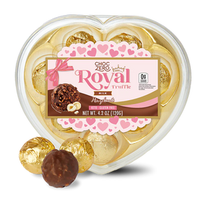 ChocZero - Valentine's Day Milk Chocolate Royal Truffles - 4.2oz