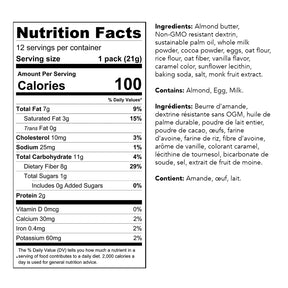 ChocZero - Zero Sugar Dunkies Sandwich Cookies Chocolate & creme - Nutrition facts