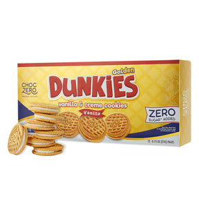 ChocZero - Zero Sugar Dunkies Sandwich Cookies vanilla