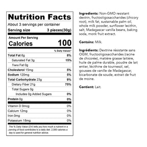 ChocZero - Zero Sugar Sea Salt Caramels - Nutrition facts