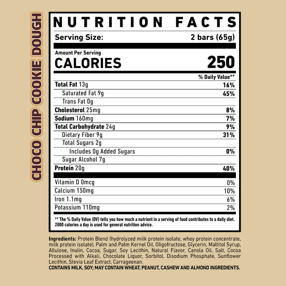 Ghost Protein Bar – High-Protein Bar 65g - Box 12