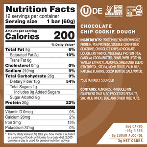 No Cow - Dairy Free Protein Bar 60g - Box 12