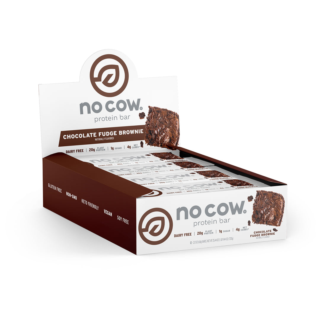 No Cow - Dairy Free Protein Bar 60g - Box 12