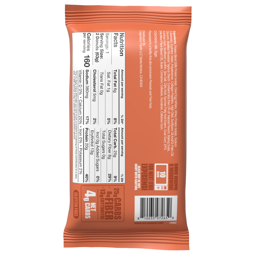 Legendary Foods - Protein Donuts - 65g