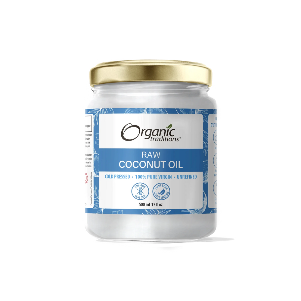 Organic Traditions - Organic Raw Coconut Oil - 500ml