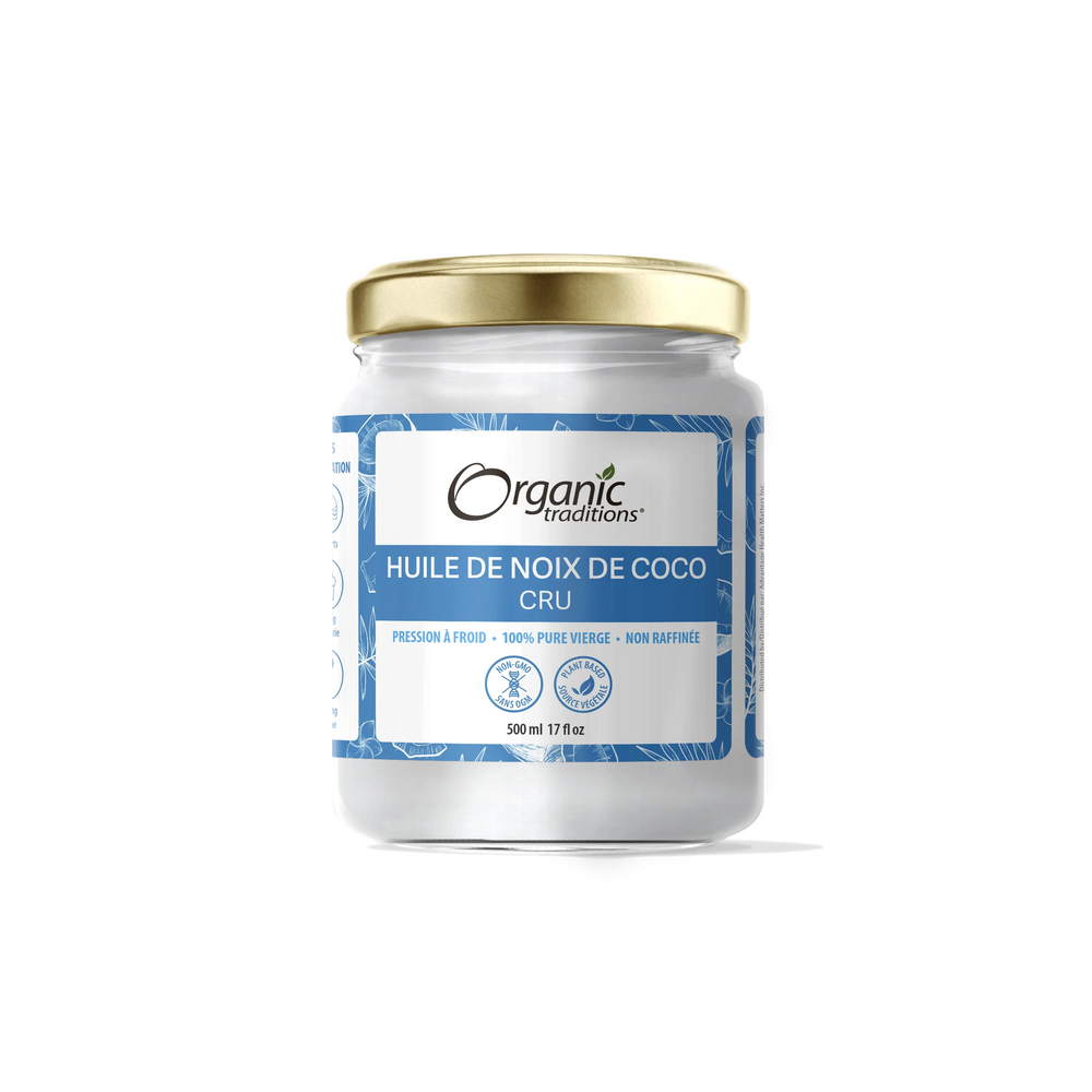 Organic Traditions - Organic Raw Coconut Oil - 500ml