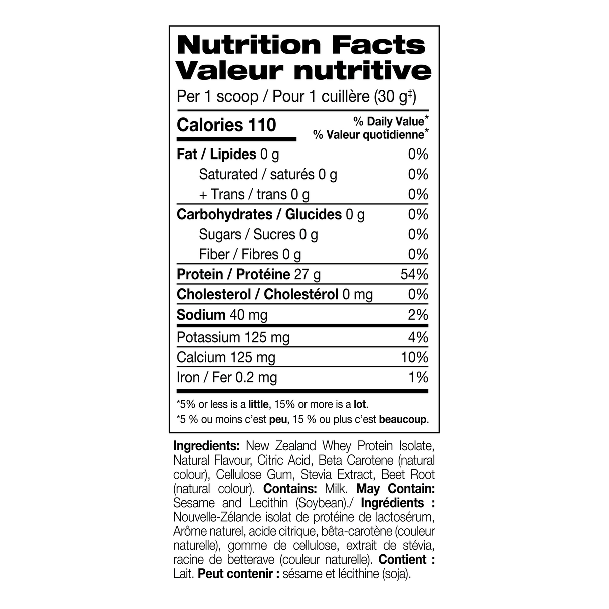 Perfect Sports - Diesel New Zealand Whey Isolate Protein - 2lbs