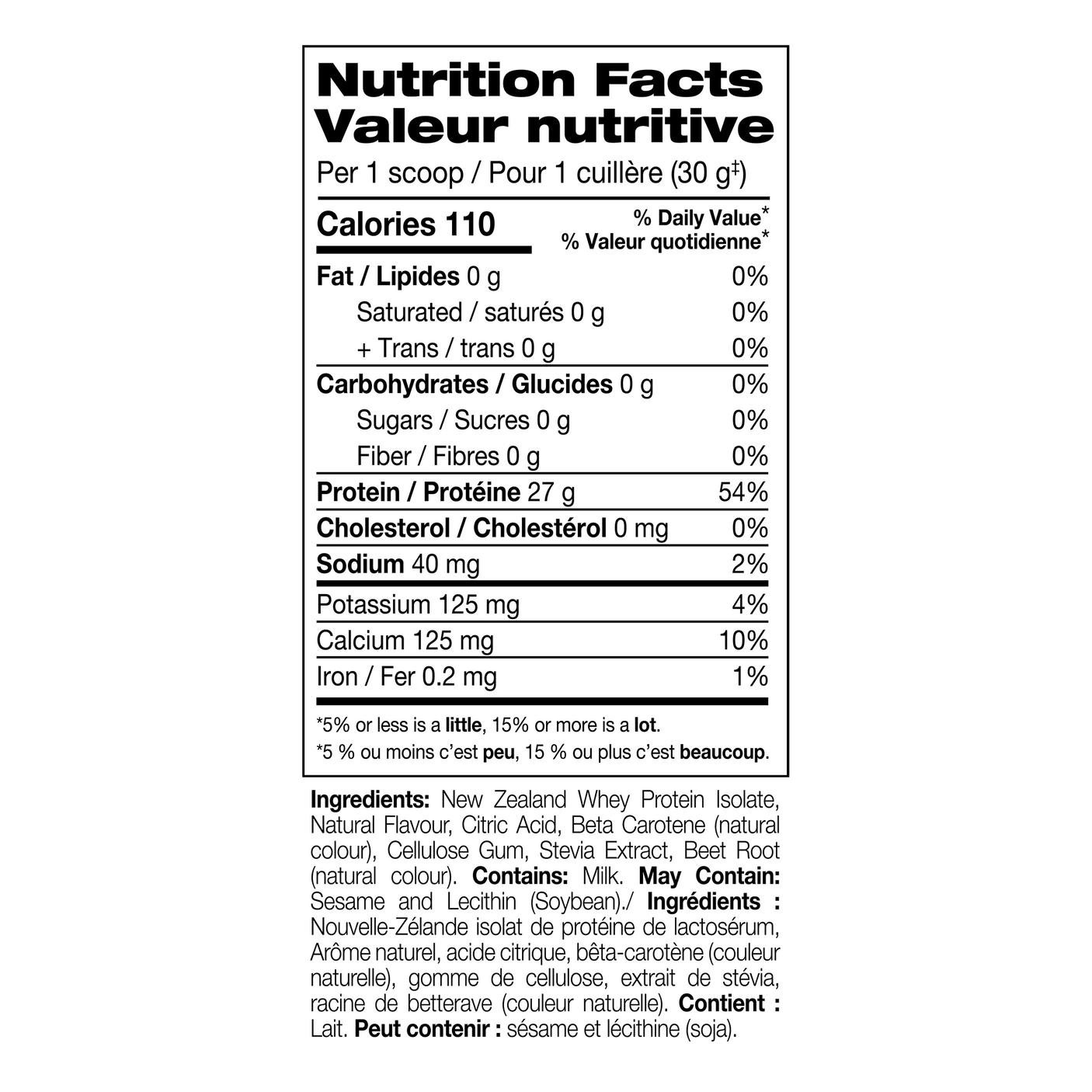 Perfect Sports - Diesel New Zealand Whey Isolate Protein - 2lbs