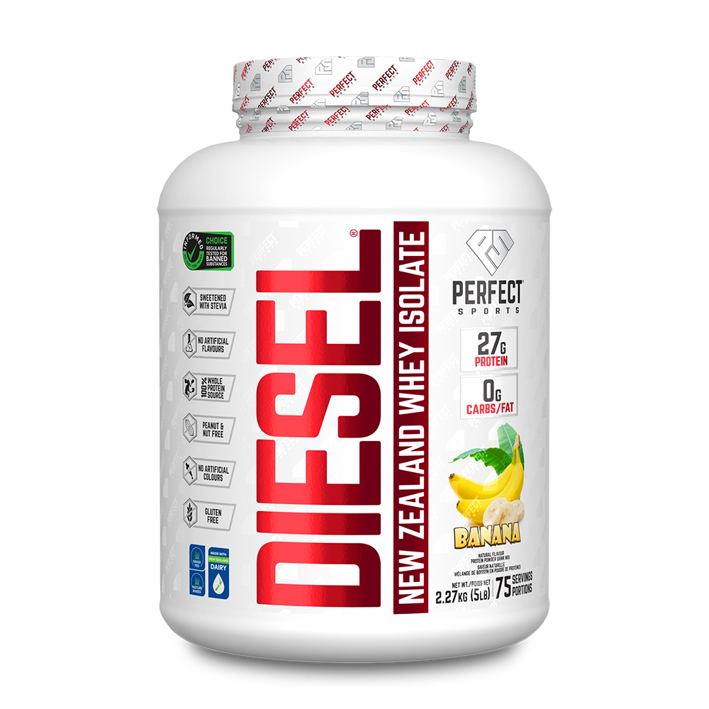 Perfect Sports - Diesel New Zealand Whey Isolate Protein - 5lbs