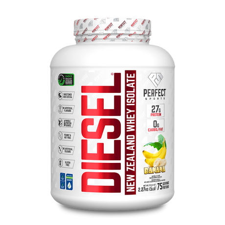 Perfect Sports - Diesel New Zealand Whey Isolate Protein - 5lbs