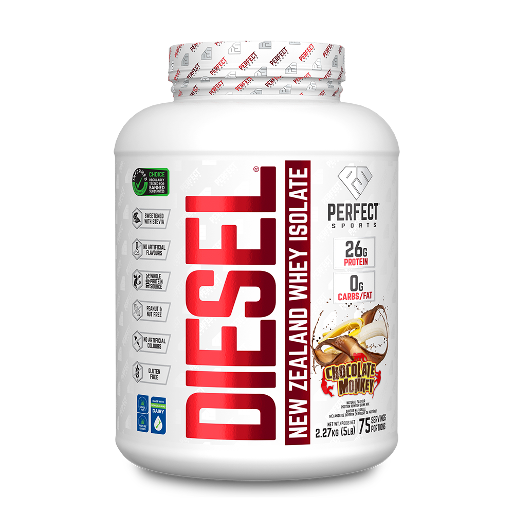 Perfect Sports - Diesel New Zealand Whey Isolate Protein - 5lbs