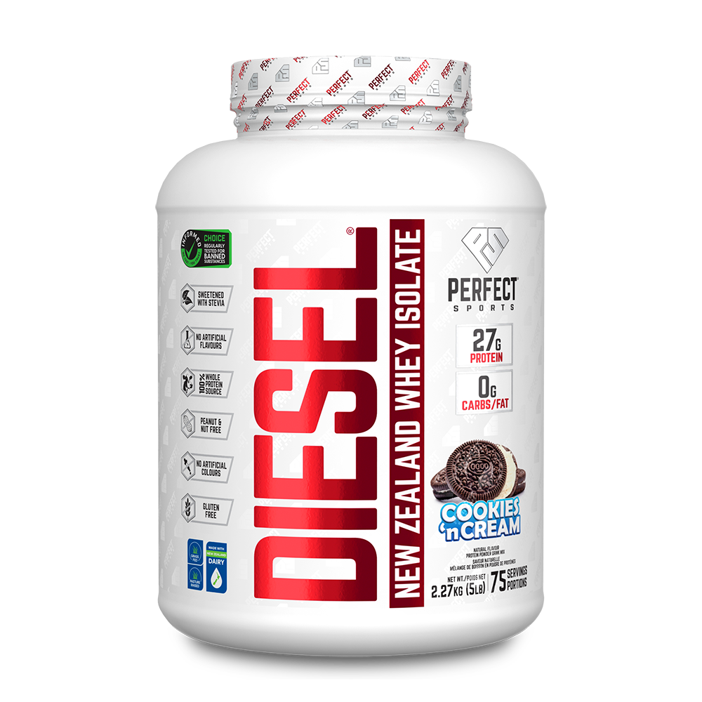 Perfect Sports - Diesel New Zealand Whey Isolate Protein - 5lbs