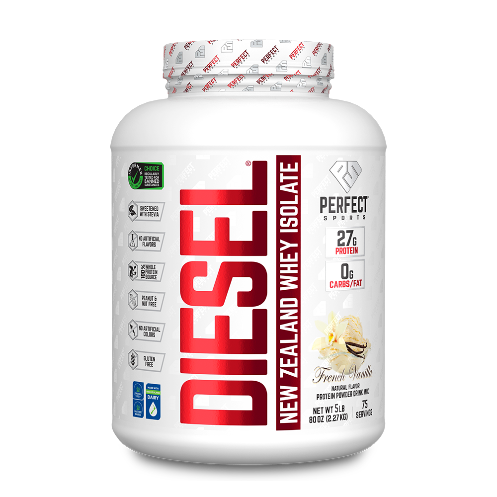 Perfect Sports - Diesel New Zealand Whey Isolate Protein - 5lbs