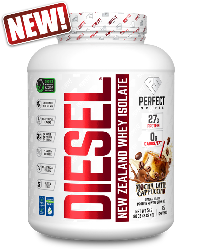 Perfect Sports - Diesel New Zealand Whey Isolate Protein - 5lbs