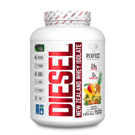 Perfect Sports - Diesel New Zealand Whey Isolate Protein - 5lbs