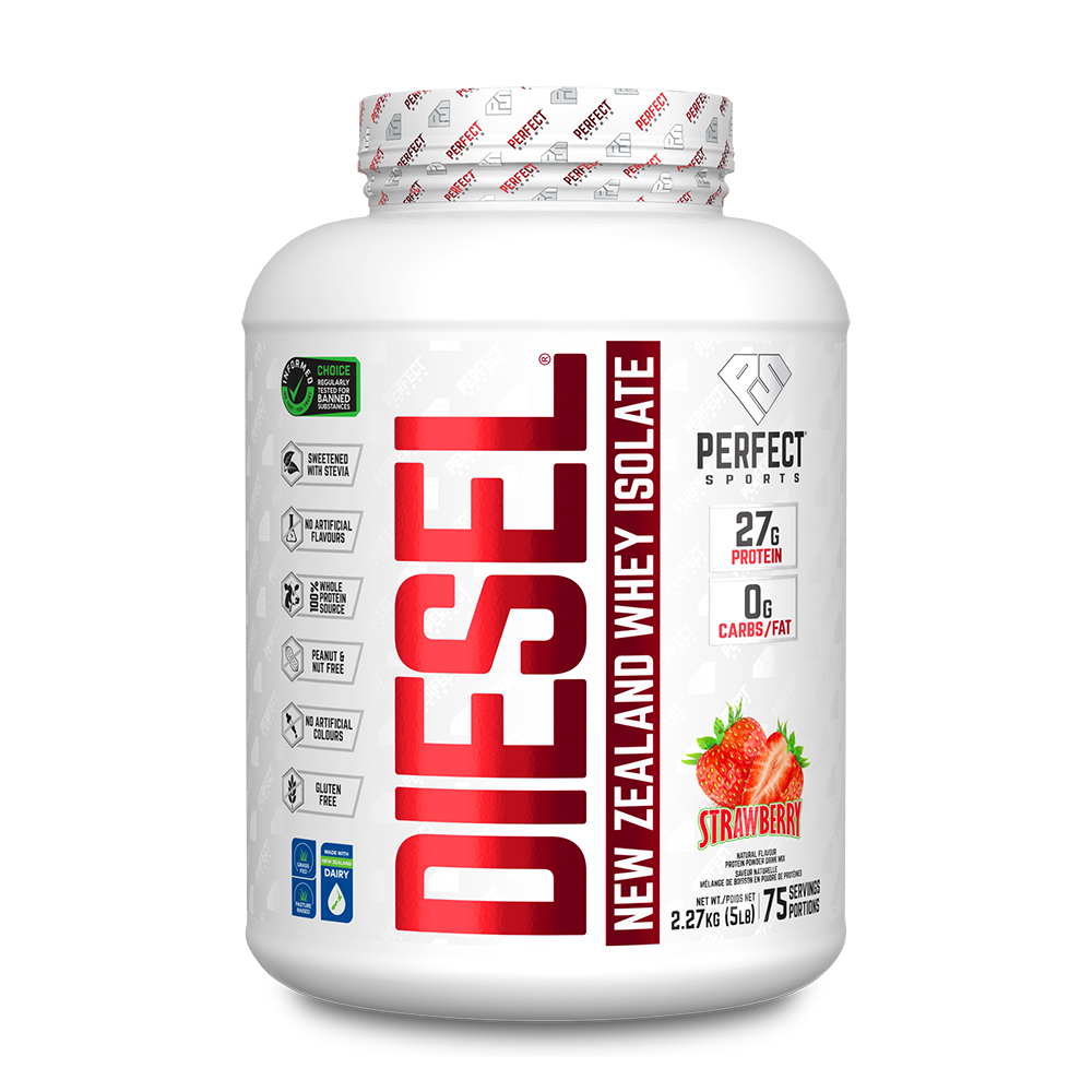 Perfect Sports - Diesel New Zealand Whey Isolate Protein - 5lbs