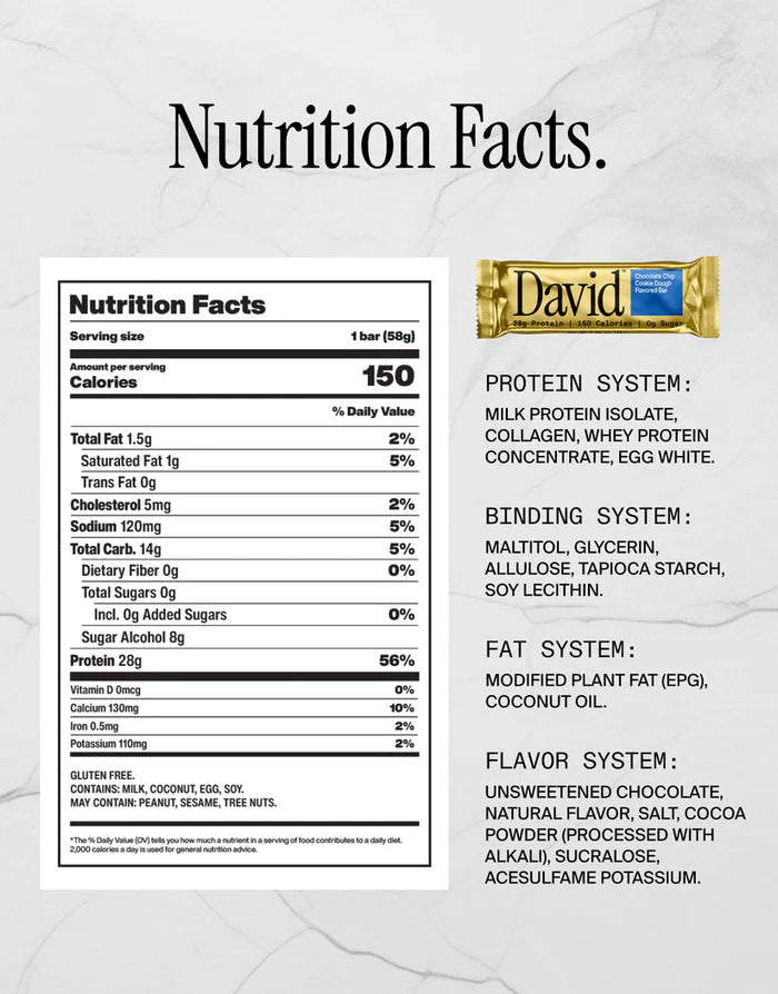 David - Protein Bar - 28g