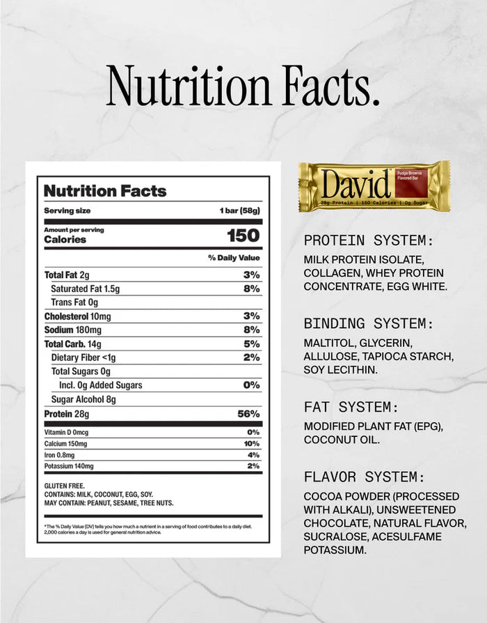 David - Protein Bar - 28g