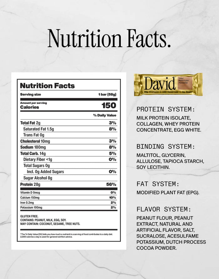 David - Protein Bar - 28g