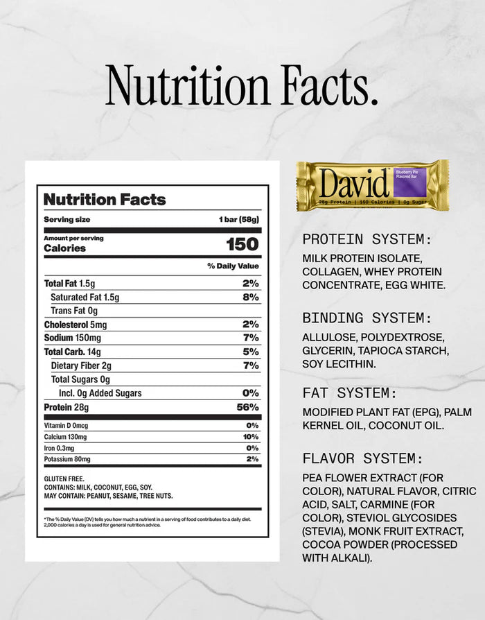 David - Protein Bar - 28g