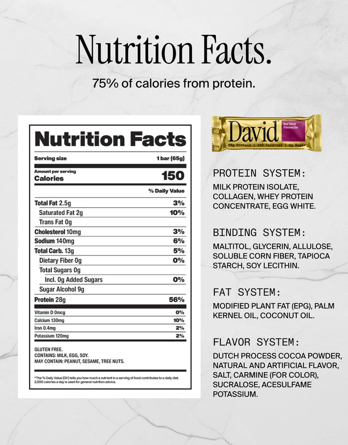 David - Protein Bar - 28g