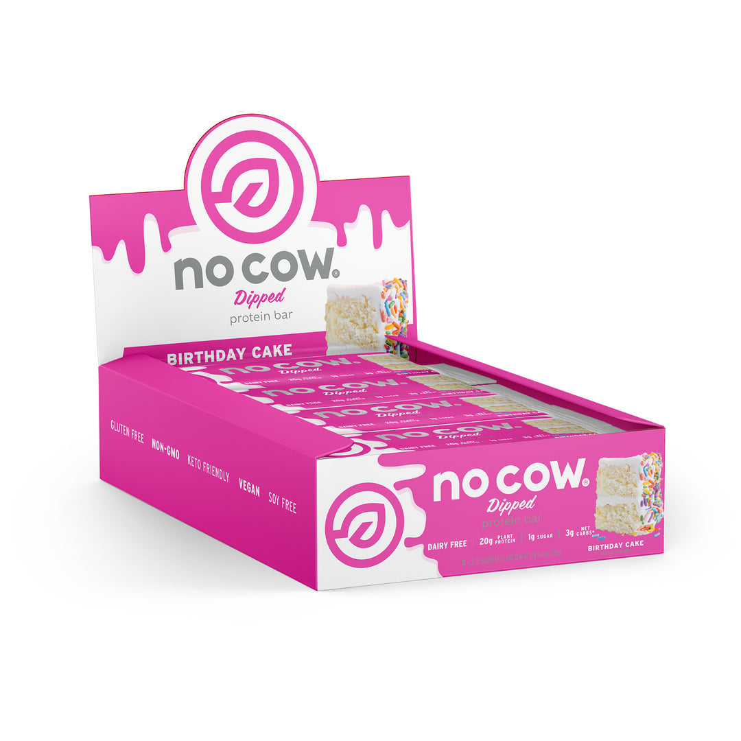 No Cow - Dairy Free Protein Bar 60g - Box 12