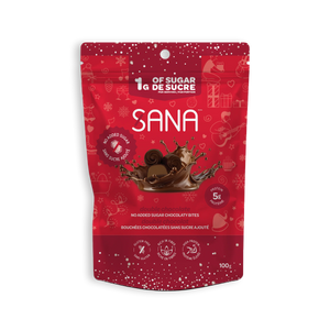 Sana - No Sugar Added Chocolatey Bites - 100g