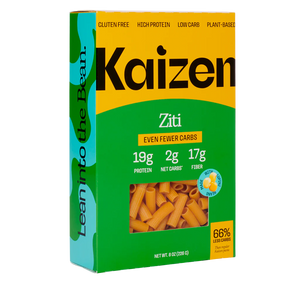 Kaizen - Pâtes Ziti riches en protéines, encore moins de glucides et compatibles avec le régime cétogène - 227 g