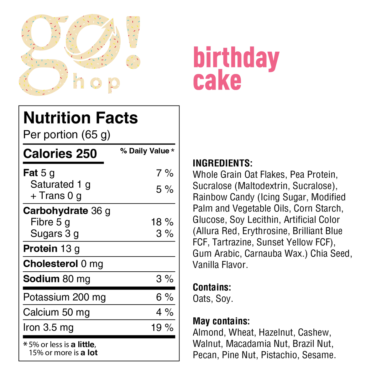 Go Nutrition - Go Hop Protein Overnight Oats - 200g