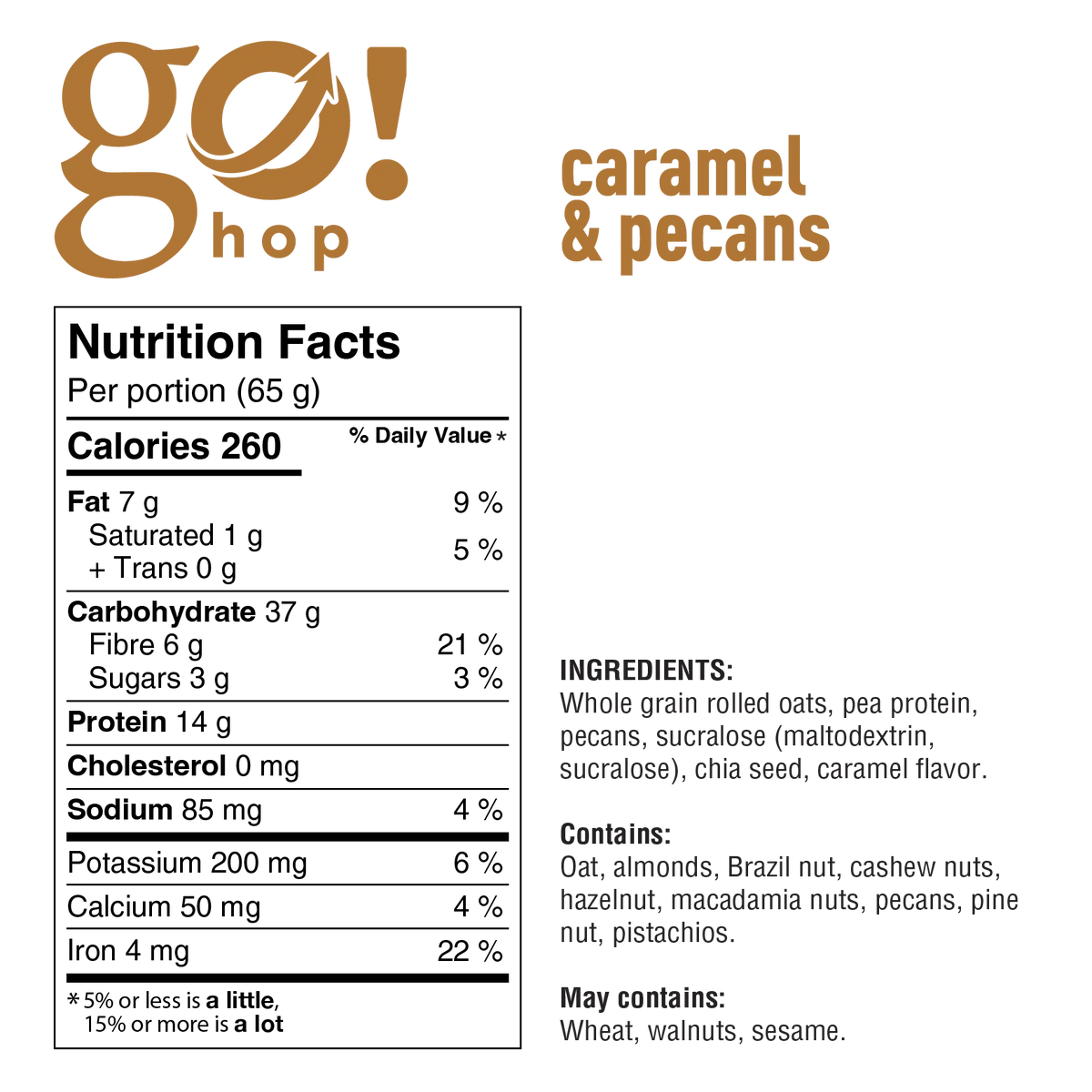 Go Nutrition - Go Hop Protein Overnight Oats - 200g