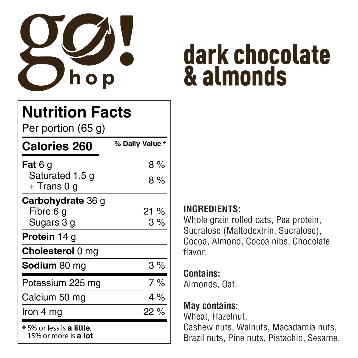 Go Nutrition - Go Hop Protein Overnight Oats - 200g