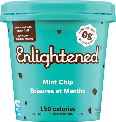 Enlightened - Keto Ice Cream No Sugar Added - 473ml