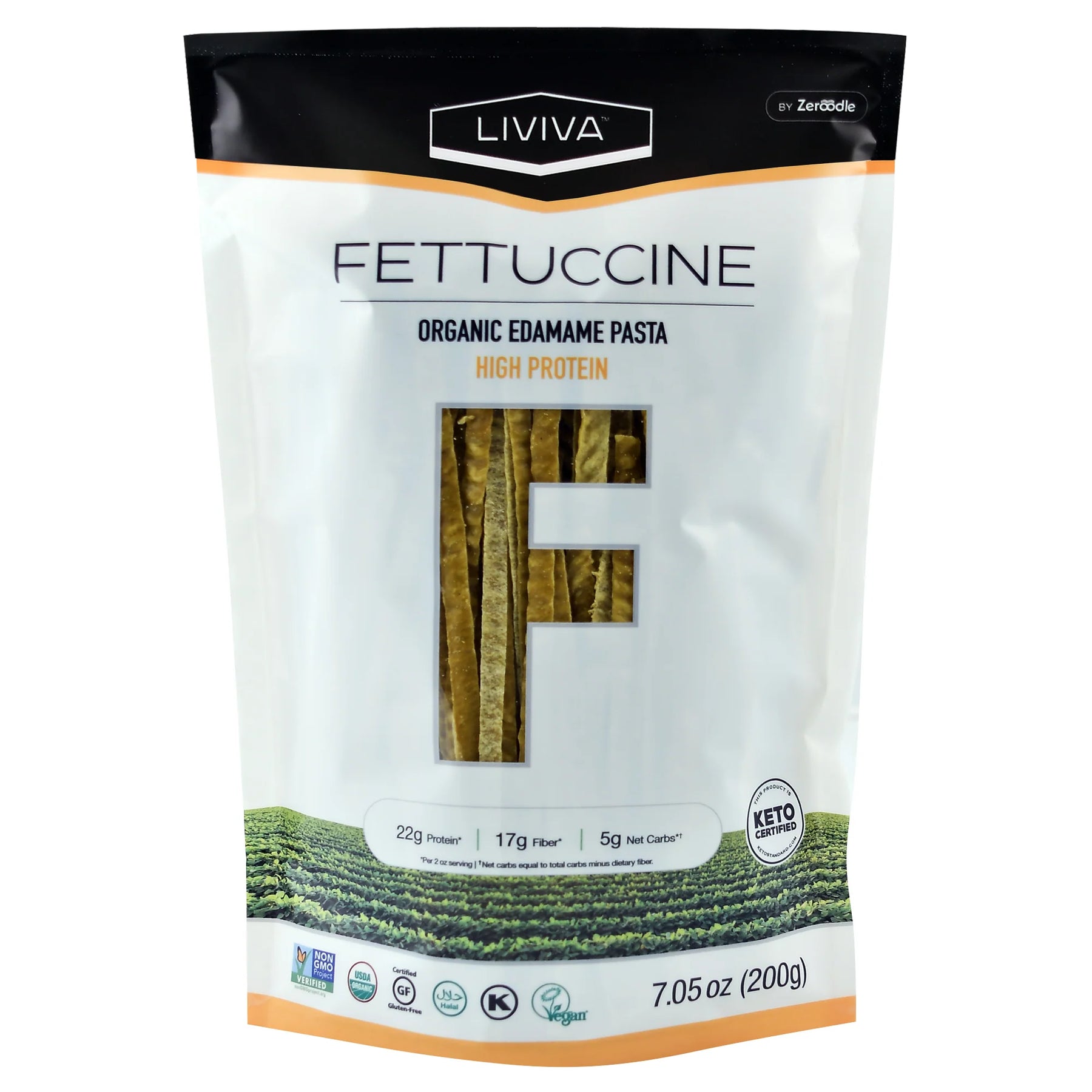 Liviva - Organic Endamame Fettuccine - 200g