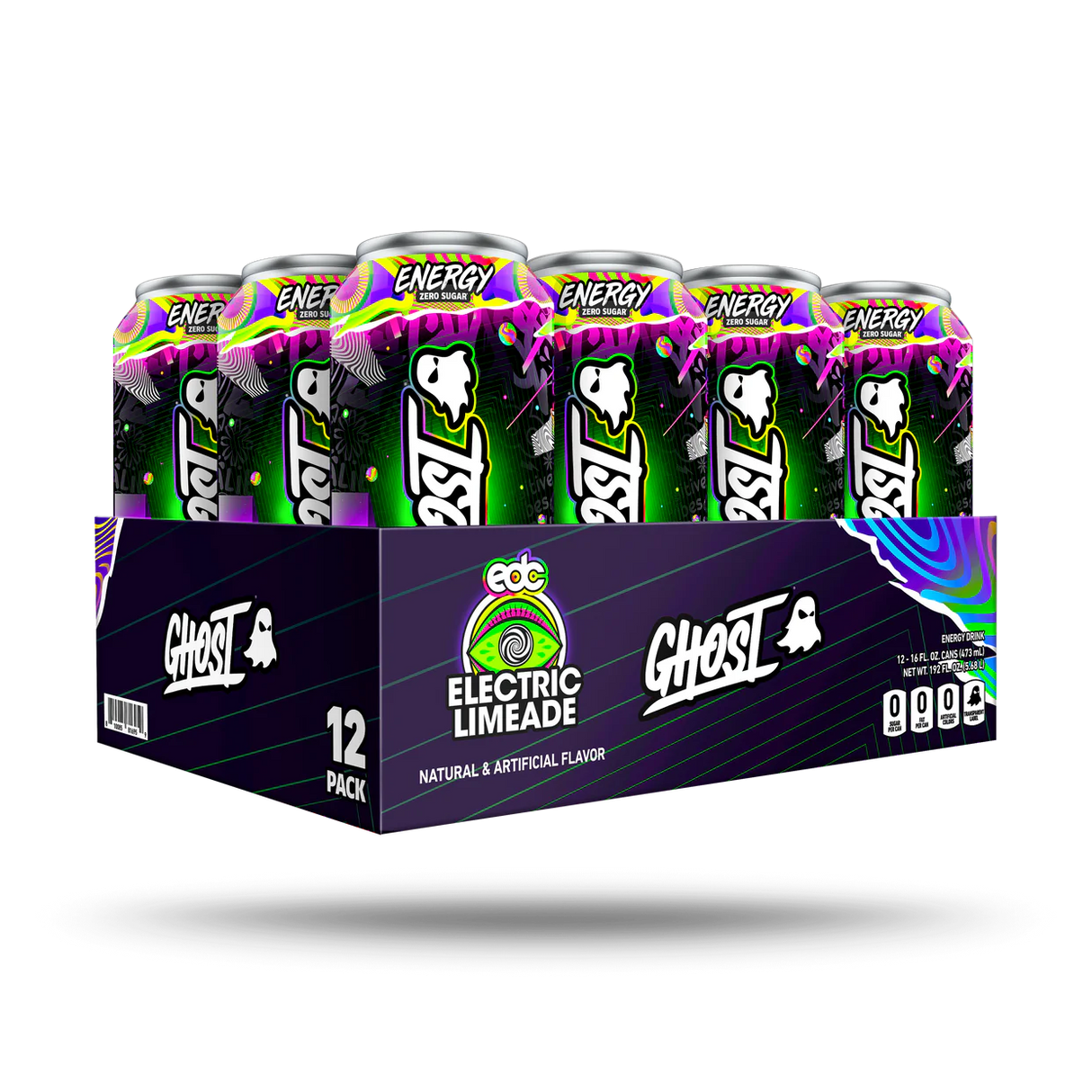 GHOST - Energy Drink USA Pak 12