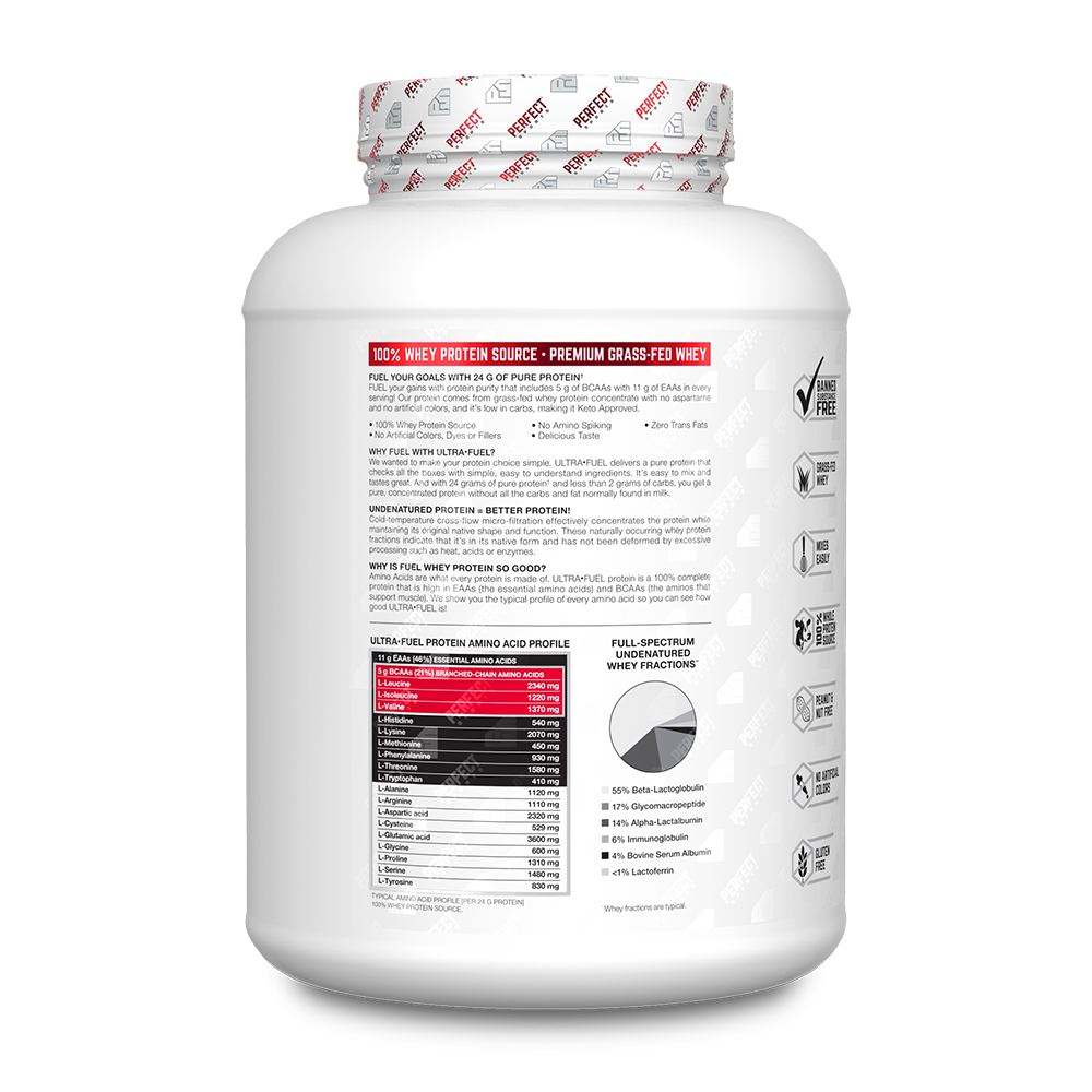 Canadian Protein Grass-Fed New Zealand Whey Concentrate 24g of Protein, 2  kg of Vanilla Low Carb Keto Friendly Workout Recovery Drink