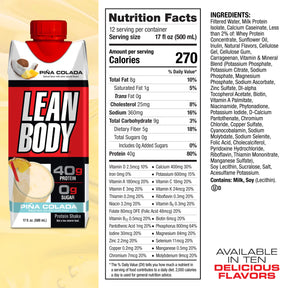 Labrada - Lean Body RTD - 12 Pak