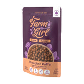 Farm girl high protein cereal Chocolate Puffs flavor