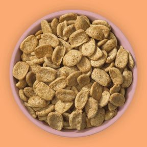 Farm girl high protein cereal bowl Cinnamon Crips flavor