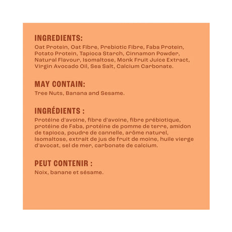 Farm girl high protein cereal ingredients Cinnamon Crips flavor