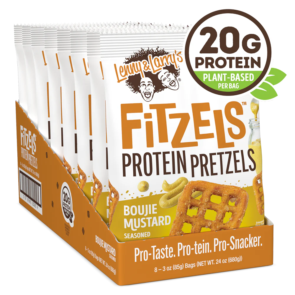 Lenny and Larrys - Fitzels Protein Pretzels - Box 8