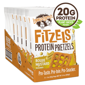 Lenny and Larrys - Fitzels Protein Pretzels - Box 8