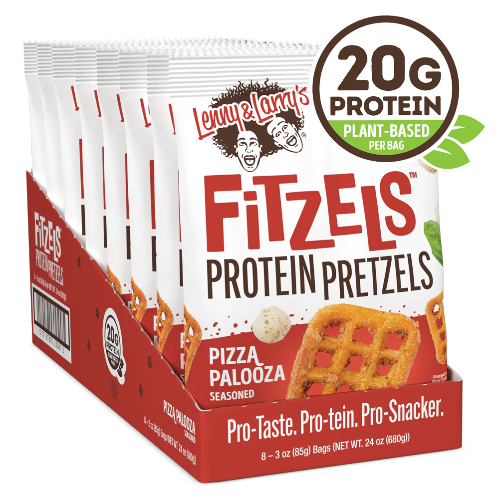 Lenny and Larrys - Fitzels Protein Pretzels - Box 8